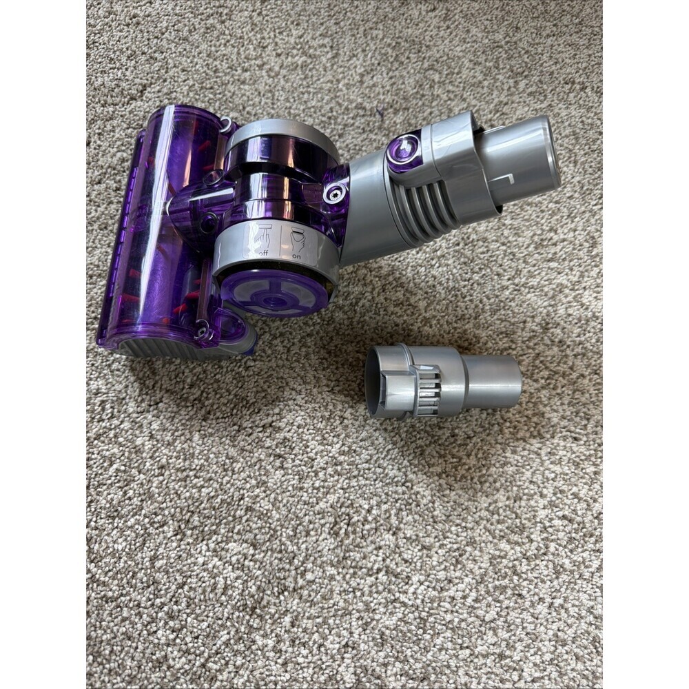 Genuine Dyson Mini Turbine Head - Animal Pet Hair Purple DC07 DC11 DC14 - Picture 8 of 8